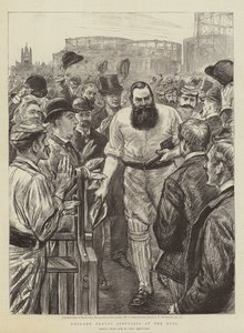 England mod Australien på Oval
